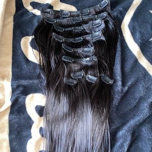 NV Straight Clip-in Human hair